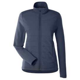 Devon & Jones DG704W Ladies New Classics Charleston Hybrid Jacket - Navy Melange/Navy