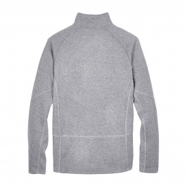 Devon & Jones DG792 Bristol Sweater Fleece 1/4-Zip - Grey Heather
