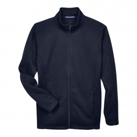 Devon & Jones DG793 Men\'s Bristol Full Zip Sweater Fleece Jacket - Navy