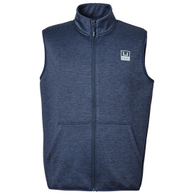 HUK H130099 Cold Front Vest - Naval Academy Heather