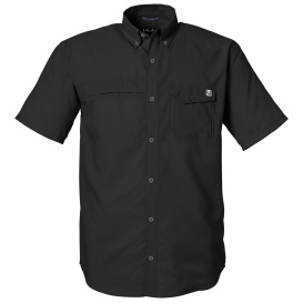 HUK H150171 Tide Point Short Sleeve Shirt - Black