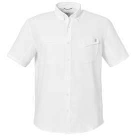 HUK H150171 Tide Point Short Sleeve Shirt - White