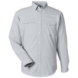 HUK H150172 Tide Point Long Sleeve Shirt - Harbor Mist
