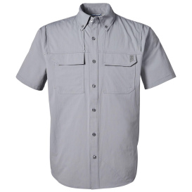 HUK H150183 Creekbed Short Sleeve Shirt - Night Owl