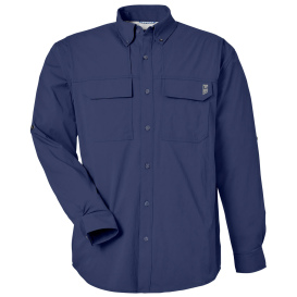 HUK H150184 Creekbed Long Sleeve Shirt - Naval Academy