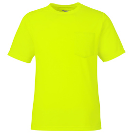 Harriton M118 Unisex Charge Snag and Soil Protect Long-Sleeve T-Shirt - Safety Yellow