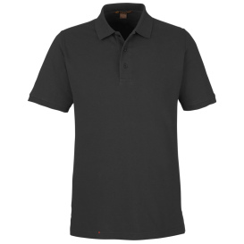 Harriton M205 Valiant Cotton Snag Protect Pocket Polo - Black