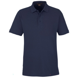 Harriton M205 Valiant Cotton Snag Protect Pocket Polo - Dark Navy