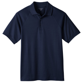 Harriton M208 Mens Charge Snag and Soil Protect Polo - Dark Navy