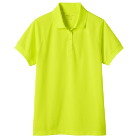 Harriton M208W Ladies Charge Snag and Soil Protect Polo - Safety Yellow