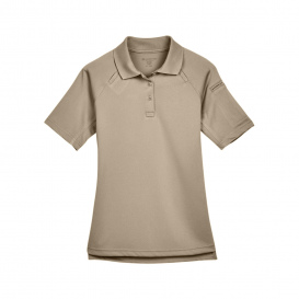 Harriton M211W Ladies Advantage Snag Protection Plus Tactical Polo - Desert Khaki