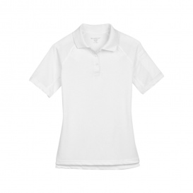 Harriton M211W Ladies Advantage Snag Protection Plus Tactical Polo - White