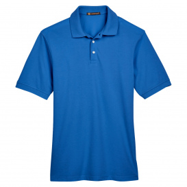 Harriton M265 Men\'s 5.6oz. Easy Blend Polo - True Royal