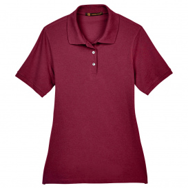 Harriton M265W Ladies 5.6 oz. Easy Blend Polo - Wine