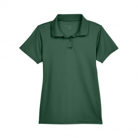 Harriton M315W Ladies 4 oz. Polytech Polo - Dark Green