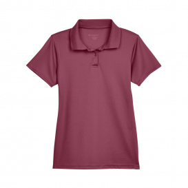 Harriton M315W Ladies 4 oz. Polytech Polo - Maroon