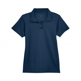 Harriton M315W Ladies 4 oz. Polytech Polo - Navy