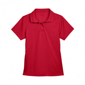 Harriton M315W Ladies 4 oz. Polytech Polo - Red