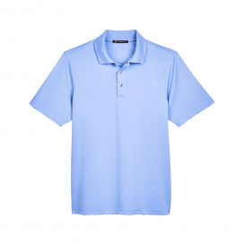 Harriton M345 Men\'s Advantage Snag Protection Plus IL Snap Placket Polo - Industry Blue