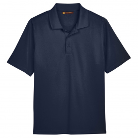 Harriton M348 Men\'s Advantage Snag Protection Plus IL Polo - Dark Navy