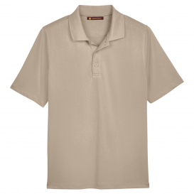 Harriton M348 Men\'s Advantage Snag Protection Plus IL Polo - Khaki