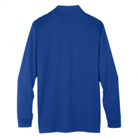 Harriton M348L Men\'s Advantage Snag Protection Plus IL Long Sleeve Polo - True Royal