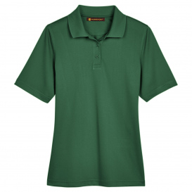 Harriton M348W Ladies Advantage Snag Protection Plus IL Polo - Dark Green