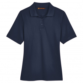 Harriton M348W Ladies Advantage Snag Protection Plus IL Polo - Dark Navy