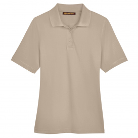 Harriton M348W Ladies Advantage Snag Protection Plus IL Polo - Khaki