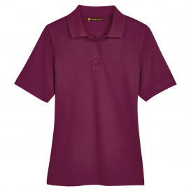 Harriton M348W Ladies Advantage Snag Protection Plus IL Polo - Maroon