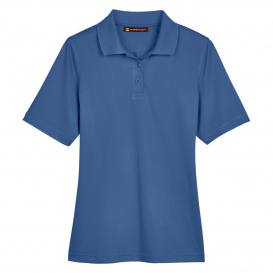 Harriton M348W Ladies Advantage Snag Protection Plus IL Polo - Pool Blue