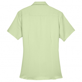 Harriton M570W Ladies Bahama Cord Camp Shirt - Green Mist