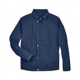 Harriton M705 Men's Auxiliary Canvas Work Jacket - Dark Navy