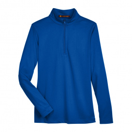 Harriton M748W Ladies Advantage Snag Protection Plus IL 1/4-Zip - True Royal