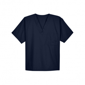 Harriton M897 Adult Restore 4.9 oz. Scrub Top - Dark Navy