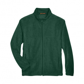 Harriton M990 Men\'s 8 oz. Full Zip Fleece - Hunter