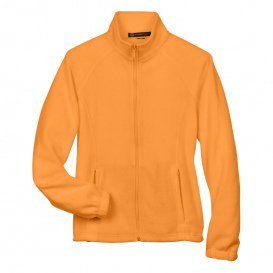 Harriton M990W Ladies 8 oz. Full Zip Fleece - Safety Orange