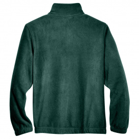 Harriton M990Y Youth 8 oz. Full-Zip Fleece - Hunter