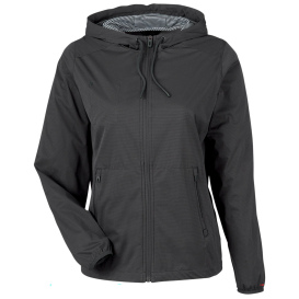North End NE75W Ladies Network Lightweight Jacket - Carbon Heather