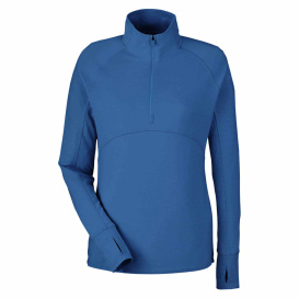 PUMA Golf PG400W Ladies\' Bandon Quarter-Zip - Lake Blue