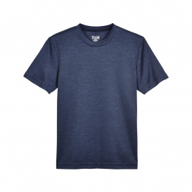 Team 365 TT11HY Youth Sonic Heather Performance T-Shirt - Sport Dark Navy Heather