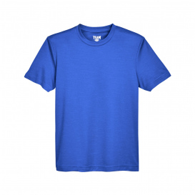 Team 365 TT11HY Youth Sonic Heather Performance T-Shirt - Sport Royal Heather