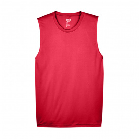 Team 365 TT11M Men\'s Zone Performance Muscle T-Shirt - Sport Red