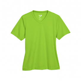 Team 365 TT11W Ladies Zone Performance T-Shirt - Acid Green