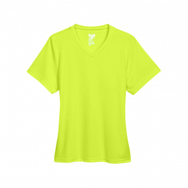 Team 365 TT11W Ladies Zone Performance T-Shirt - Safety Yellow