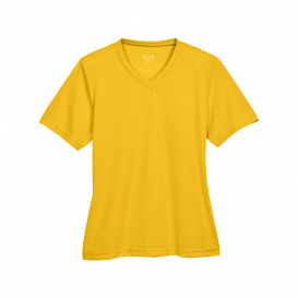 Team 365 TT11W Ladies Zone Performance T-Shirt - Sport Athletic Gold