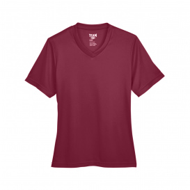 Team 365 TT11W Ladies Zone Performance T-Shirt - Sport Maroon