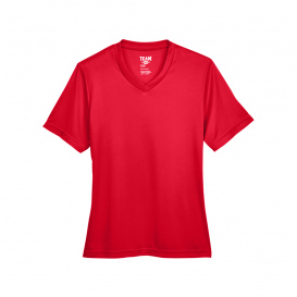Team 365 TT11W Ladies Zone Performance T-Shirt - Sport Red