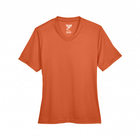 Team 365 TT11W Ladies Zone Performance T-Shirt - Sport Burnt Orange