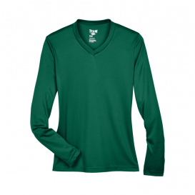 Team 365 TT11WL Ladies Zone Performance Long Sleeve T-Shirt - Sport Forest